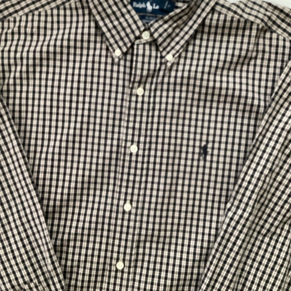 Polo Ralph Lauren Men’s Blake Button-Down 100% Cotton Shirt Blue Sz. XL - Picture 2 of 5